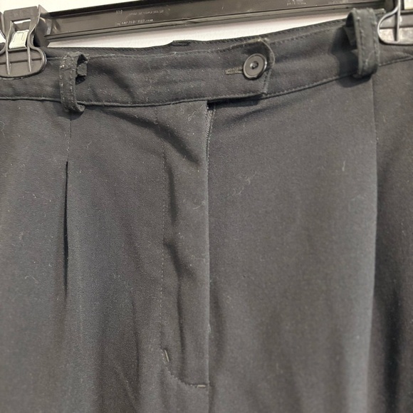 🎉4/30$🎉 Caroll Reed Classic Black Wide-Leg Trousers 👖 - Picture 2 of 4